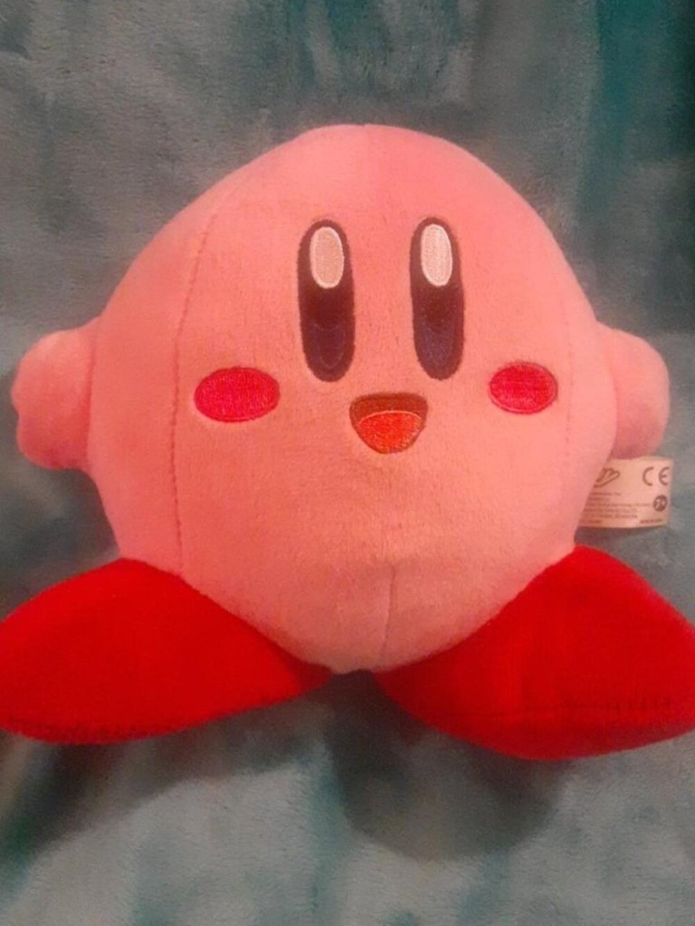 Used Nintendo Little Buddy Kirby 6" Plush toy. No Tag. Good shape =0